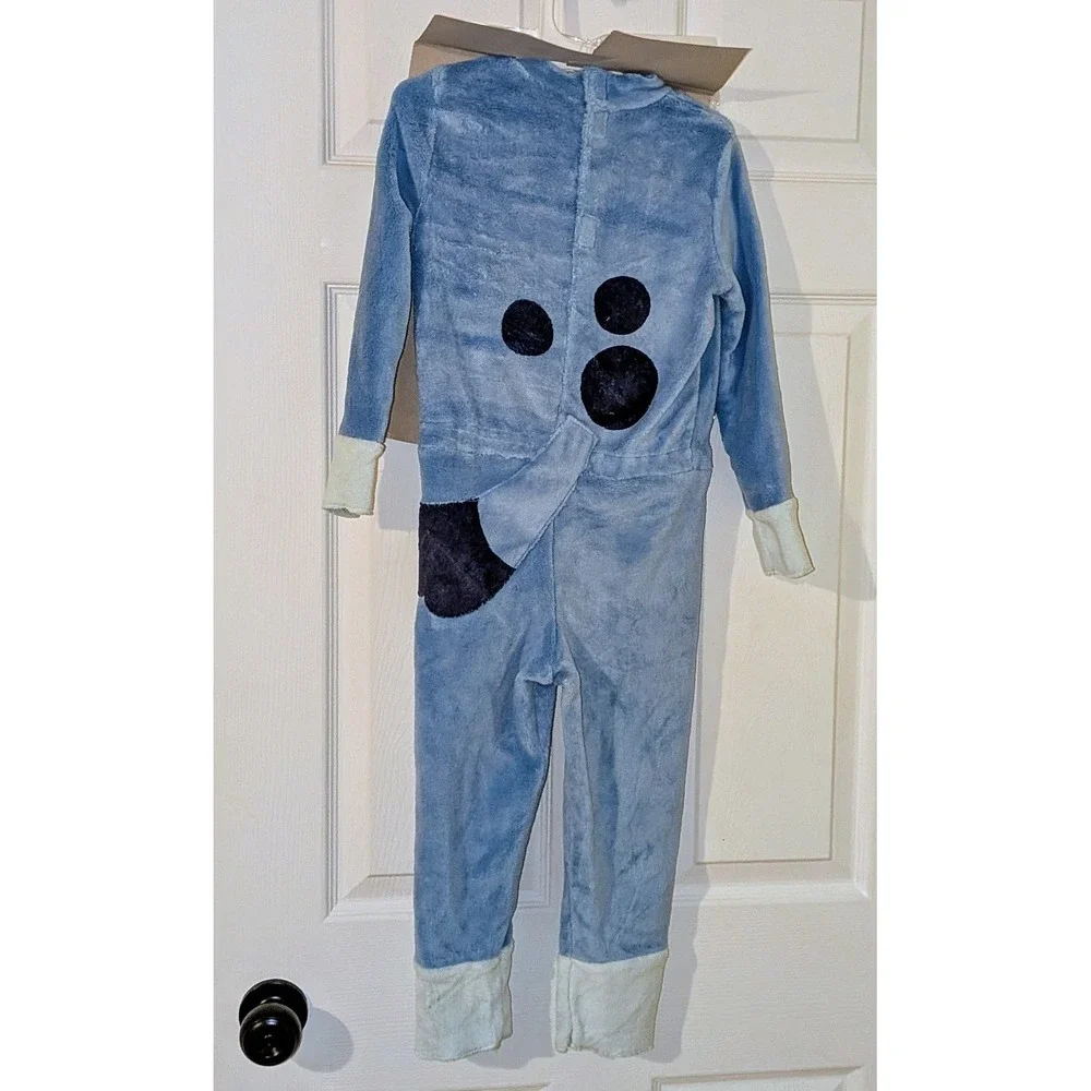 Bluey Toddler Costume Jumpsuit Blue Dog Character‎ Halloween Size M 3T 4T NEW